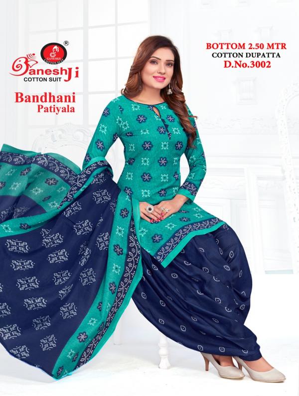 Ganeshji Bandhani Vol-3 cotton Printed Dress Material